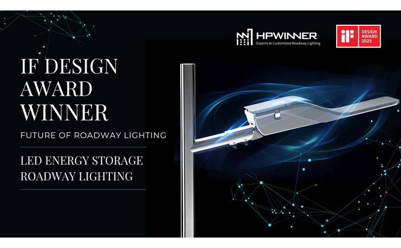 Exciting News! HPWINNER LED Roadway Lighting Wins 2025 German IF DESIGN AWARD!